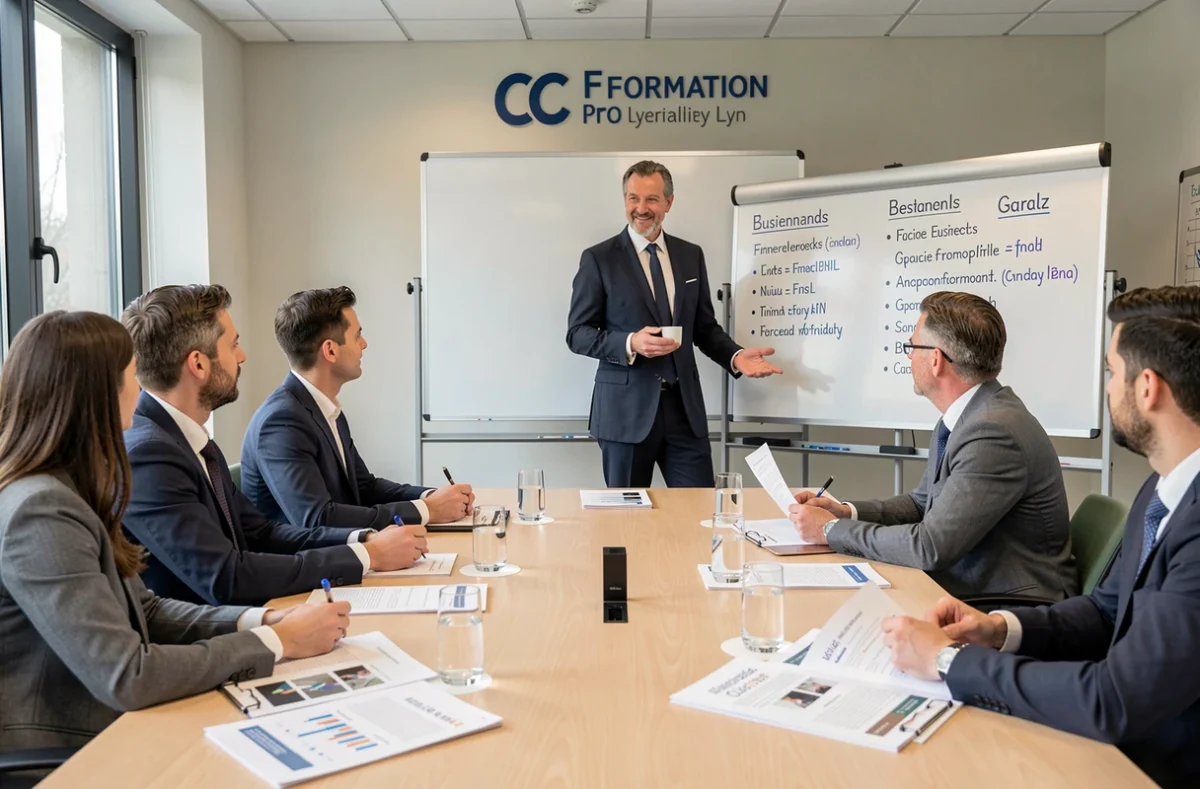 Session de formation en anglais des affaires à la CCI Formation Pro de Lyon