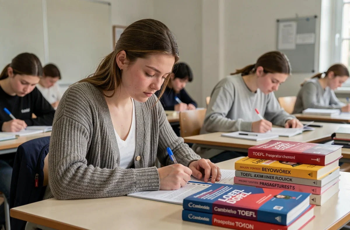 Étudiante en préparation intensive aux examens d'anglais chez Pôle Prépa English Lyon